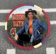 🎰🎲$5 Four Queens Rodeo Days 2000 Ltd 750 Casino Chip Downtown Las Vegas NV🎲🎰 picture