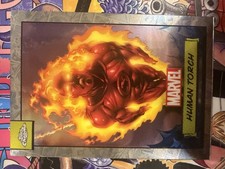 2024 Marvel Fantastic Four Topps Chrome Marvel Human Torch #24 picture