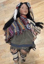 Native American Plains Indian Doll - lovely beading, excellent, special picture