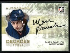 RARE Mark Pavelich 2010 ITG Hockey USA Miracle on Ice Auto Autograph Card picture