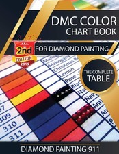 DMC Color Chart Book for Diamond Painting : The Complete Table: 2019 DMC Color C picture