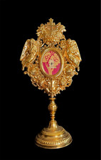 Antique 19th Century Rare Marian Catholic Reliquary Relic of Blessed Virgin Mary picture