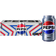 Diet Pepsi Cola Soda Pop  12 fl oz 12 Pack Cans picture