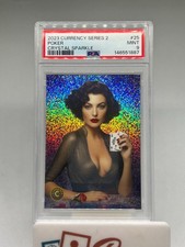 PSA 9 POKER  #25 2023 Cardsmiths Currency Series 2 Crystal Sparkle Holo 🚀🌖 picture
