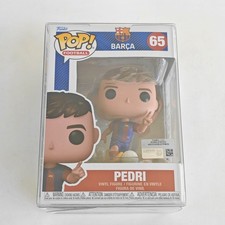 FUNKO POP FOOTBALL #65 BARCA FC Barcelona PEDRI with Soft Protector picture