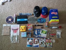 Junk Drawer Lot Baseball Cards - Pokemon - Pez - Etc. picture