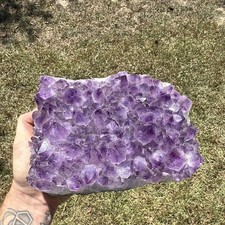 Brazilian Amethyst Cluster 8 Pounds 12 Ounces 8x6x2.5 picture