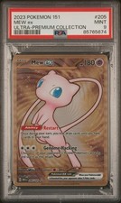 Mew ex 205/165 Gold METAL Pokemon 151 UPC 2023 PSA 9 picture