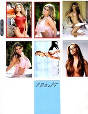 CARMEN ELECTRA   CUSTOM   NOVELTY TRADING CARD 6 CARDS   SET picture