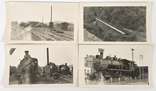 C. 1940s Eastern Tennessee & Western N. Carolina RR Locomotive Photo Lot Of 4 picture
