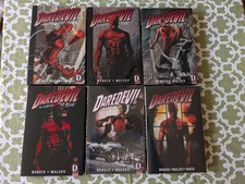 DAREDEVIL Bendis Smith Mack OHC oversized hardcover hc 1 2 3 4 5 6 complete lot picture