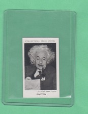 1952 Albert Einstein Felix Potin Card Rare picture