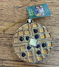 Old World Christmas Blueberry Waffle Ornament NWT picture