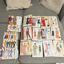 Butterick McCall’s Vogue Kwik Sew See & Sew Vintage Original Women’s Pattern Lot picture