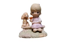 Vintage 1989 Precious Moments Figurine: Bisque Porcelain Angel picture