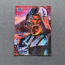 Dark Aspirations 2024 Topps Star Wars Galaxy #68 Prism Refractor /75 picture