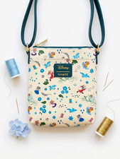 Loungefly x Disney • Cinderella Mice Sewing Triple Pocket Crossbody Bag Vaulted picture
