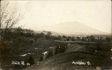 Dorset MT VT Landscape View c1900s-10s Real Photo Vintage Postcard picture