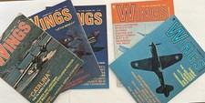 Vtg Lot Of 5 1975 Wings Magazine Military Aviation F-86 SM-55 Doolittle picture