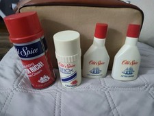 Vintage Old Spice Overnight Travel Bag Set After Shave Cream Deodorant NIP picture