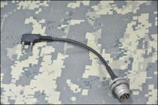 TCA 6-Pin PRC-148 152 Radio PTT Adapter Cable Compatible with Kenwood/Baofeng  picture