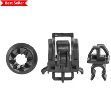 3PCS Car Front Hood Support Prop Rod Holder Opener Stay Grommet Clips for Honda picture