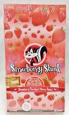 Full Box Skunk Brand 1 1/4 Strawberry Flavored  Papers with Free LED Glow Tray picture