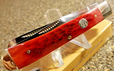 Rough Rider RR266, Trapper Red Jigged Bone, 4-1/8