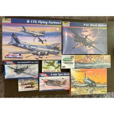 Vintage Military Model Kit Lot Revell, Monogram, Heller Factory Sealed/Unopened picture