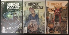 Murder Podcast #0–8 Lot 10 Comics SIGNED Cold Open #0 + #8 Variant Ignition picture