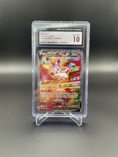2021 POKÉMON EVOLVING SKIES ULTRA RARE HOLO #184/203 SYLVEON V CGC 10 GEM MINT picture