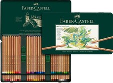 Faber-Castell Pitt Pastel Pencils Tin of 60 Professional Artist Set picture
