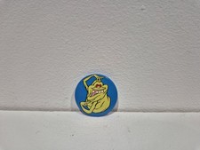 Vintage The Real Ghostbusters Slimer Pinback Button Badge 1980s Retro Cartoon  picture