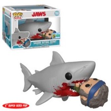 Funko POP Movies: Jaws - Shark Biting Quint (2019 SDCC)(Damaged Box) #760 picture