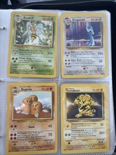 Pokemon Base Set Complete Non Holo 17-102 LP -NM picture