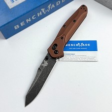 Benchmade Knives Osborne 940BK-03 Burnt Copper Aluminum MagnaCut Folding Knife picture