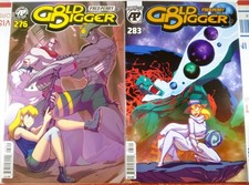 🔴🔥 GOLD DIGGER #276 + #283 ANTARCTIC PRESS 2020 2021 Ninja High School VF+ 8.5 picture