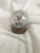 Wells Fargo Jack the Dog Snow Globe/ Wooden Base/ 2006 Edition/ New in Box picture