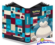 Ultra Pro Pokemon TCG 9 Pocket PRO BINDER Album SNORLAX #85530-Holds 360 Cards picture