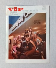 1975 VIP THE PLAYBOY CLUB MAGAZINE SPRING ISSUE NUMBER 45 DETROIT MICHIGAN picture