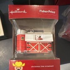 eBay title: RARE 2008 Hallmark Fisher Price Play Family Farm Magic  QXI2131 MIB picture
