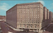 Boston Massachusetts MA Statler Hilton hotel building Colourpicture Postcard picture