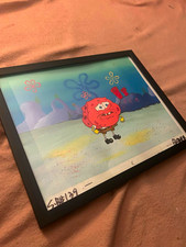 Nickelodeon SpongeBob SquarePants Production Cel RARE UNUSED “TEXAS” SCENE picture