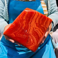 9.08LB Natural Beautiful Red Jasper ore Crystal Mineral Specimen Healing 5920 picture