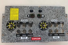 ARCADE1UP STREET FIGHTER II REPLACEMENT CONTROL PANEL DECK ONLY - USED AS IS picture