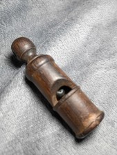 Antique Turned Treen Whiste, WW2 Era, German Whistle  picture