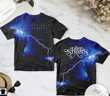 Dire Straits BAND love over gold ALBUM 3D T-shirt unisex POLYESTER XA302 picture