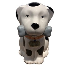 Vintage Ceramic Doggie Cookie Jar King Fong Pottery Corp 11 Inches Tall picture