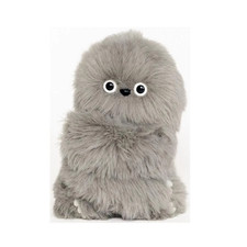 Mirumi TOKYO Charm Robot Plush Gray Fluffy Cute Yukai Engineering Japan in stock picture