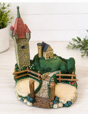 Goebel Hummelscapes Strolling Through the Park #937-D 1996 Castle Display picture